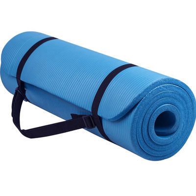 Thảm tập Yoga Pilates không mùi không độc hại Mật độ cao cực dày chống rách NBR