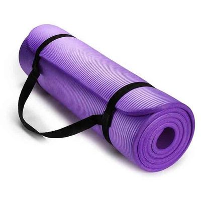Bọt chống rách NBR Thảm tập yoga dày thân thiện với môi trường 10mm 15mm Màu tùy chỉnh