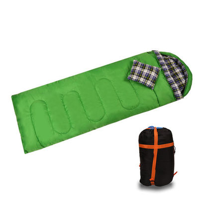 Túi ngủ cắm trại ngoài trời mùa đông polyester không thấm nước bơm hơi