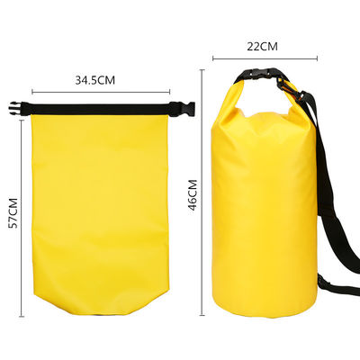 Túi chống thấm cắm trại nổi Cuộn đầu 5L 10L 20L Túi khô cho các hoạt động ngoài trời