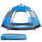 Lều gia đình cắm trại bằng sợi thủy tinh 3-4 người Lều gia đình 190T Polyester Shelters