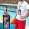 Vỏ điện thoại chống nước IPX8 PVC nổi 6,9 inch Cảm ứng cực nhạy