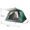 Lều cắm trại chống thấm nước chống gió có thể di động tức thì cho 3 - 4 người