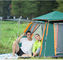 Lều cắm trại hai lớp chống nước Lều sợi thủy tinh Cực 2 đến 3 người Lều